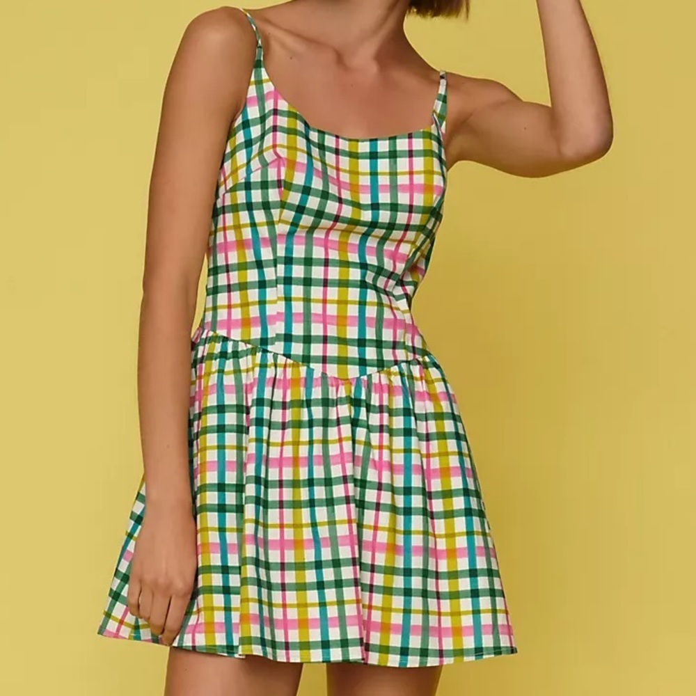 NWT! Anthropologie Corey Lynn Calter Sleeveless A-Line Mini Dress - Large⏰